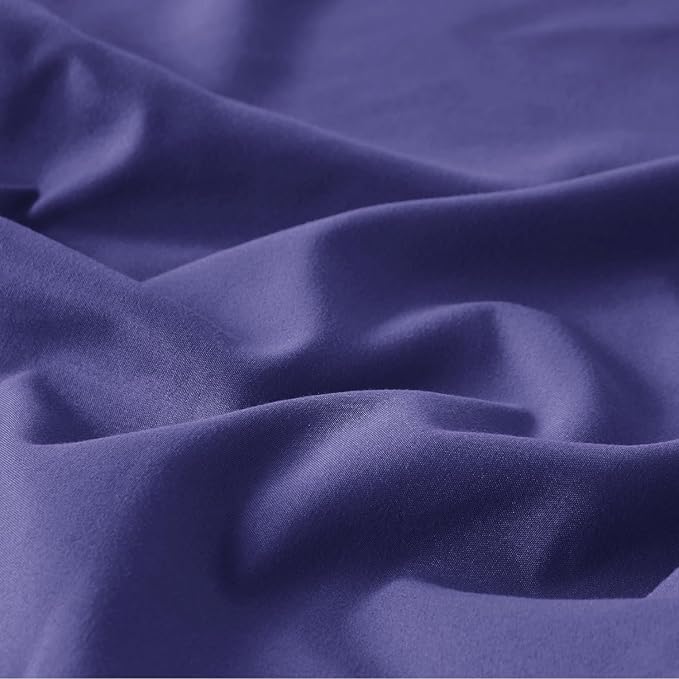 Bedsure Skipper Blue California King Duvet Cover - Prewashed Cotton-Like Polyester Extra Soft Bedding Set, Includes 1 Cal King Duvet Cover 104''x98'' with Zipper Closure & 2 Pillow Shams, No Comforter
