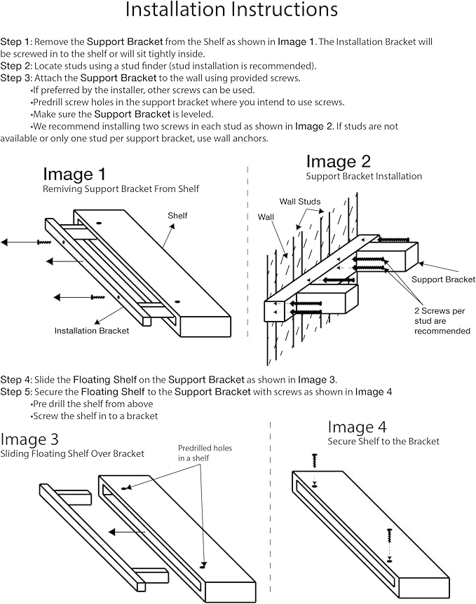 Urbandi Rustic Distressed Floating Shelves, Set of 2, Handmade Out of Pine Wood, 3 Inch Thick, Made in USA (Aged Barrel, 36Lx3Hx6D)