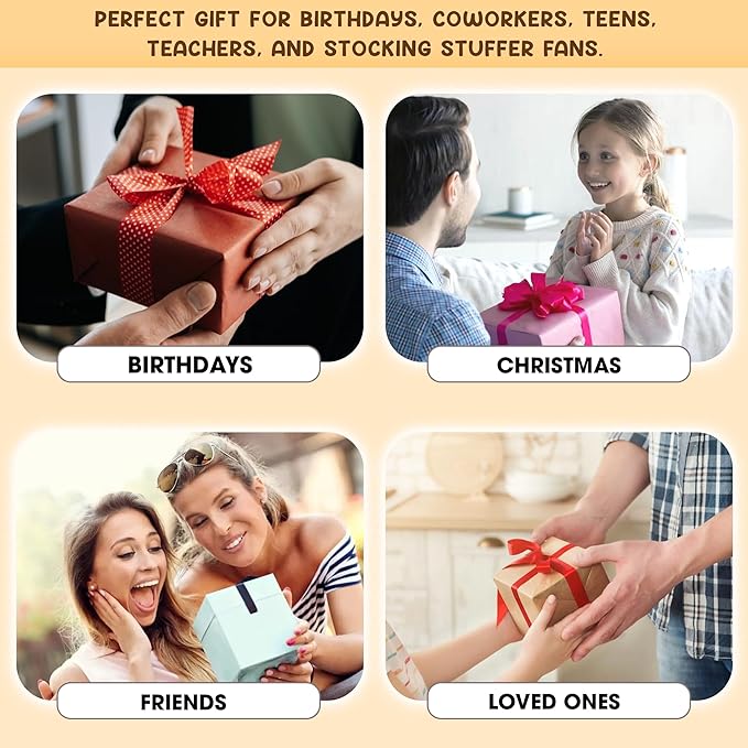Positive Stocking Jar – 60 Funny Emotional Support Jar- Christmas Gifts for Teens, Women, Men, Coworkers, Teachers, Sisters, Friends – Christmas Stocking Stuffer for Teen Girls, Boys, Women