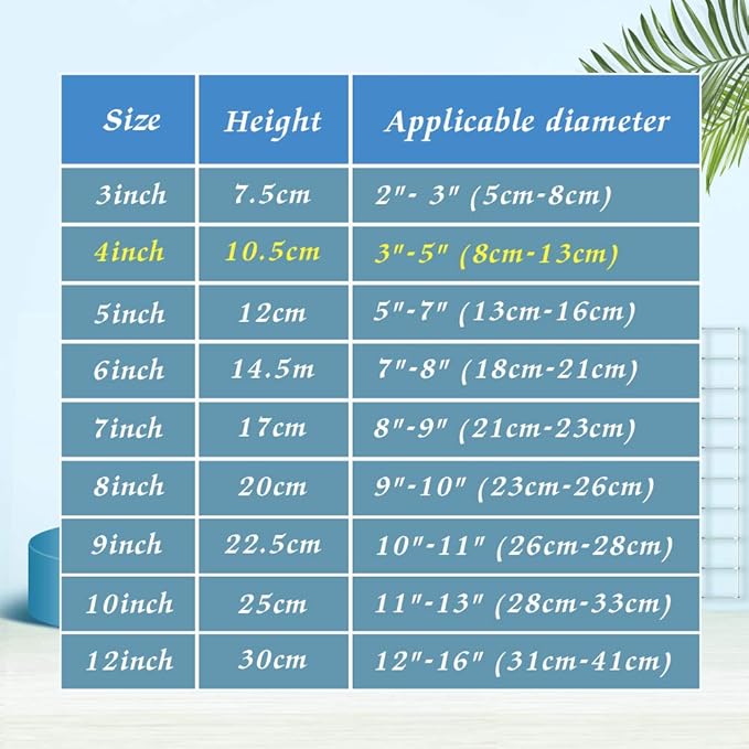 Artliving 4 Inch Black 12pcs/Set Plastic Easels Plate Display Stands Picture Frame Stand Holder