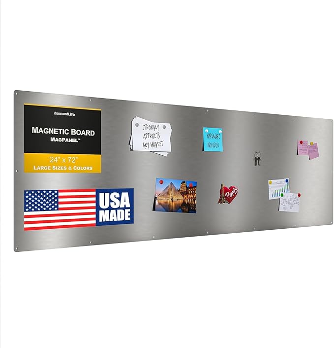 21.5”x69.5” - Magnetic Board - Memo & Vision Boards for Home, Office, and Classroom - Magnet-Board for Kids