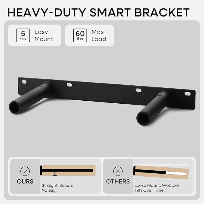 Homeforia 12 inch Oak Floating Shelf, High End Solid Real Wood 12inch Small Floating Shelves for Wall Mounted, Honey Oak Wooden 12in Floating Shelves, Heavy Duty Bracket, 12 X 6.5 X 1.75 in, Set of 2