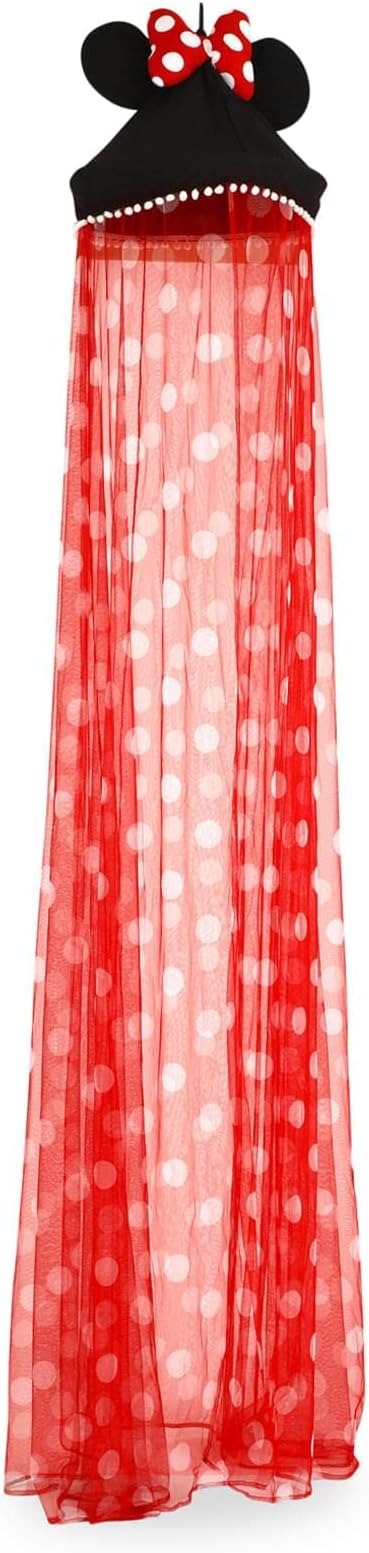 Mickey Mouse & Friends Kids Bed Canopy Curtains for Ceiling, Hanging Mosquito Netting Cover for Reading Nook, Sleeping Tent | Playroom Accessories, Home Decor Room Essentials