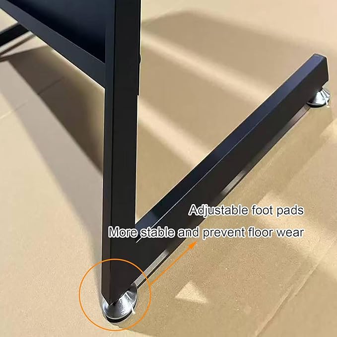 Floor Tile Display Stand, 3 Tier Standing Ceramic Tile Sample Display Rack, Sample Storage Rack, Show Shelf Holder, for Commercial Exhibition(60cm/23.6in)