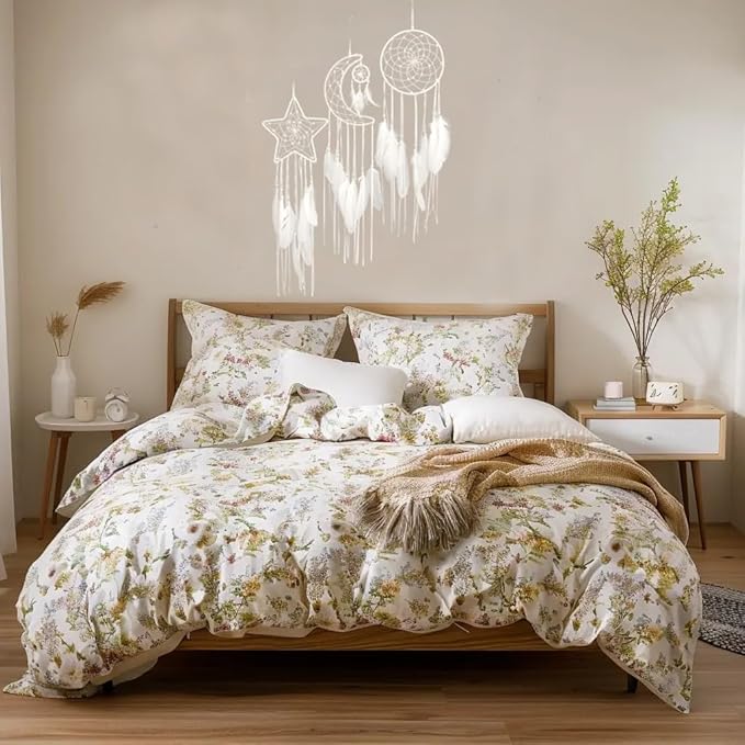 3PCS/LOT Star Moon Sun Shape Dream Catcher Home Decoration, and Baby Kids Room Accessory - Dream Catcher with Feather Decoration - Unique Home Craft Wall Pendant (White)
