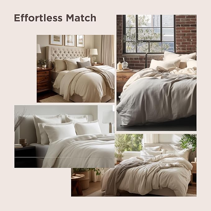 Bedsure Grayish Purple Duvet Cover Twin/Twin XL Size - 2 Pieces Prewashed Polyester Extra Soft Bedding Set, Includes 1 Twin Duvet Cover 68x90 Inches with Zipper Closure & 1 Pillow Sham, No Comforter