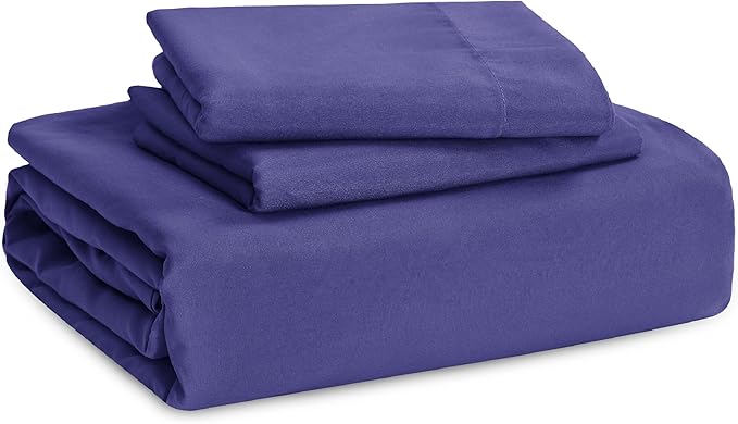 Bedsure Skipper Blue California King Duvet Cover - Prewashed Cotton-Like Polyester Extra Soft Bedding Set, Includes 1 Cal King Duvet Cover 104''x98'' with Zipper Closure & 2 Pillow Shams, No Comforter