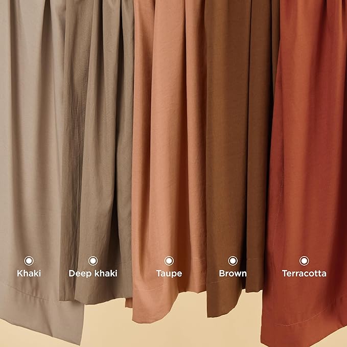 Bedsure Terracotta Duvet Cover Full Size - 3 Pieces Prewashed Extra Soft Cotton-Like Polyester Bedding Set, Includes 1 Duvet Cover 80x90 Inches with Zipper Closure & 2 Pillow Shams, No Comforter