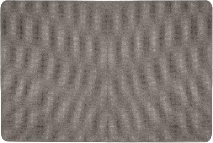 House, Home and More Skid-Resistant Carpet Indoor Area Rug Floor Mat - Gray - 6 Ft X 9 Ft - Non Slip Rubber Backing, Stain Resistant, Dog Friendly, Living Room Bedroom Kitchen Entryway
